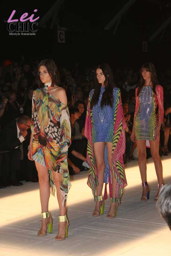Leichic alla sfilata di Just Cavalli di Milano Moda Donna