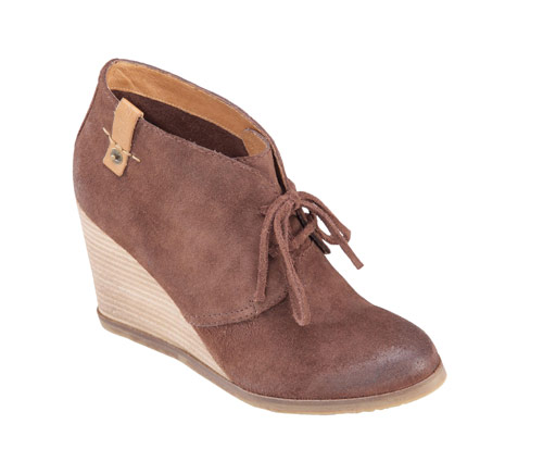 Scarpa donna Pepe Jeans Bohemien Deluxe autunno inverno 2011-12, zeppe alte e dettagli vintage