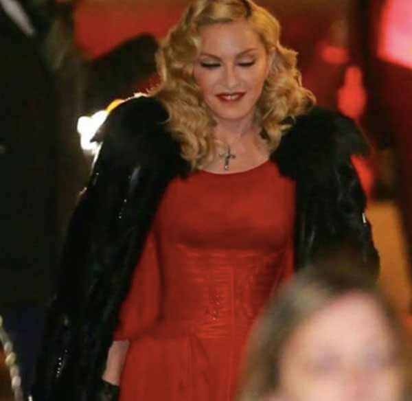 Madonna intervistata da Fabio Fazio a Che Tempo Che Fa: il suo look firmato Dolce & Gabbana