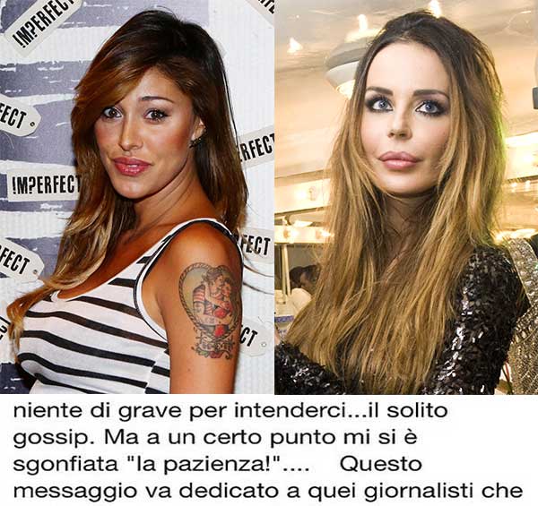Belen Rodriguez si arrabbia su Facebook: la mia pazienza verso il gossip è esplosa, ora basta