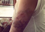Nina Moric incidente
