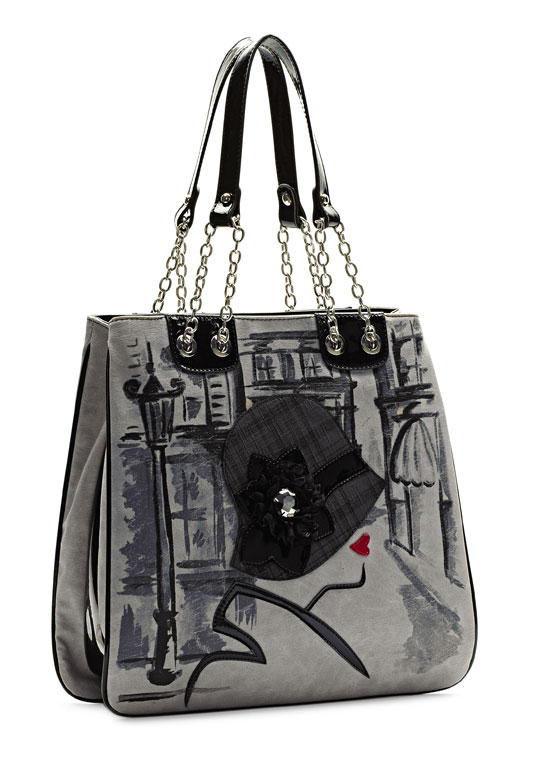 Borsa della linea Hat di Tua by Braccialini ispirata alle icone femminili del cinema noir