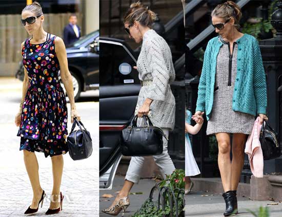 Sarah Jessica Parker innamorata della borsa Ancaster di Belstaff