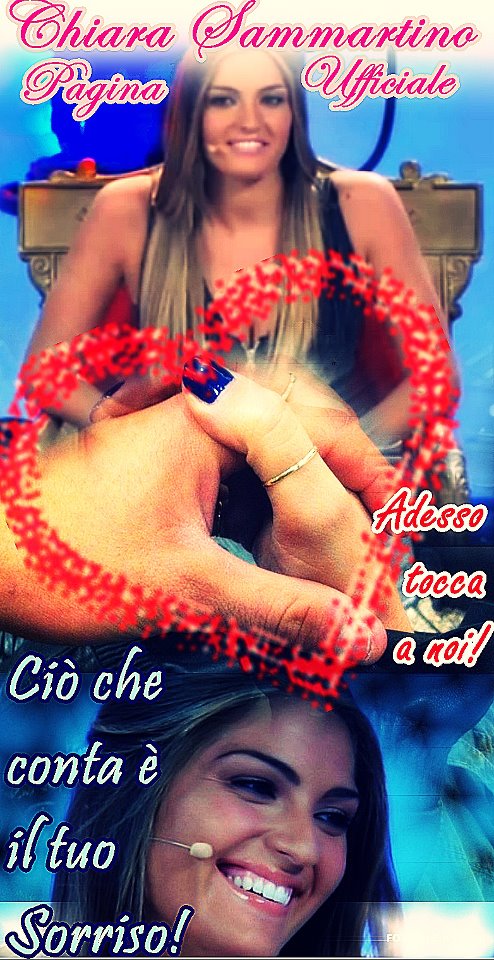 Chiara Sammartino sorridente in uno scatto ufficiale della fanpage