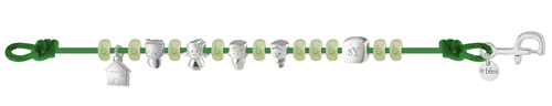 Bracciale B.Time di Bliss in argento personalizzato con TIME UNITS e EMOTIVE UNITS, simbolo della festa della donna