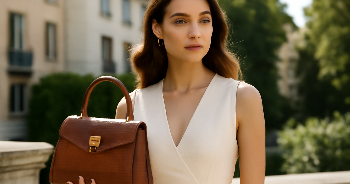 Borsa di lusso elegante scelta da celebrità, accessorio chic femminile