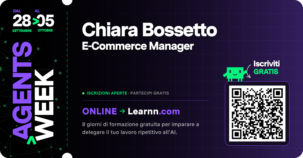 Agents Week 2026: una settimana per imparare a delegare il lavoro ripetitivo all'AI