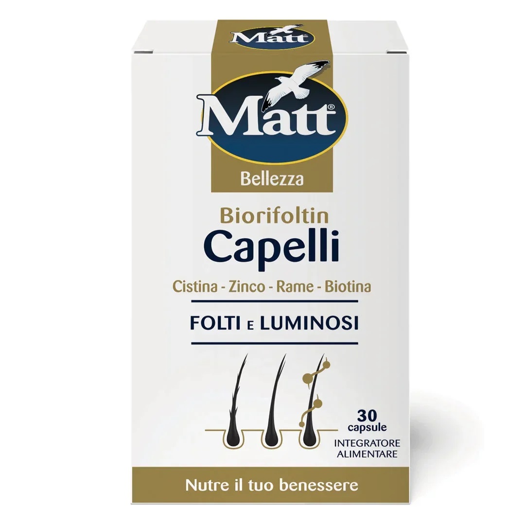 Cambio di stagione: come mantenere capelli forti e luminosi con gli integratori Matt