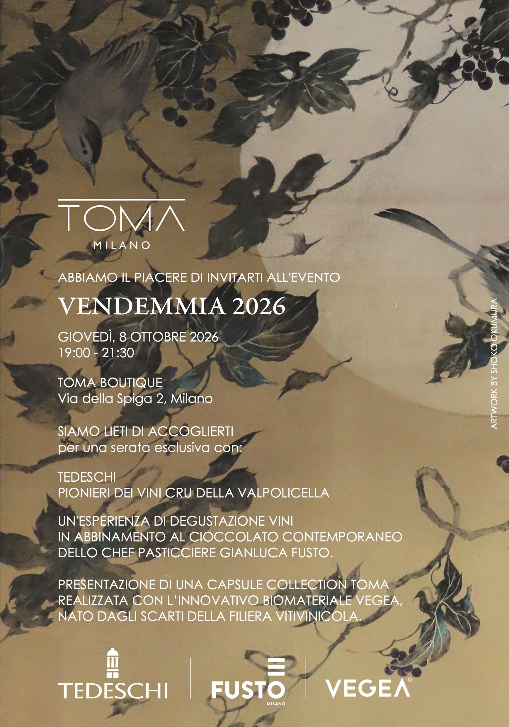 Tedeschi presenta Vendemmia 2026: un evento tra vino, gusto e innovazione a Milano