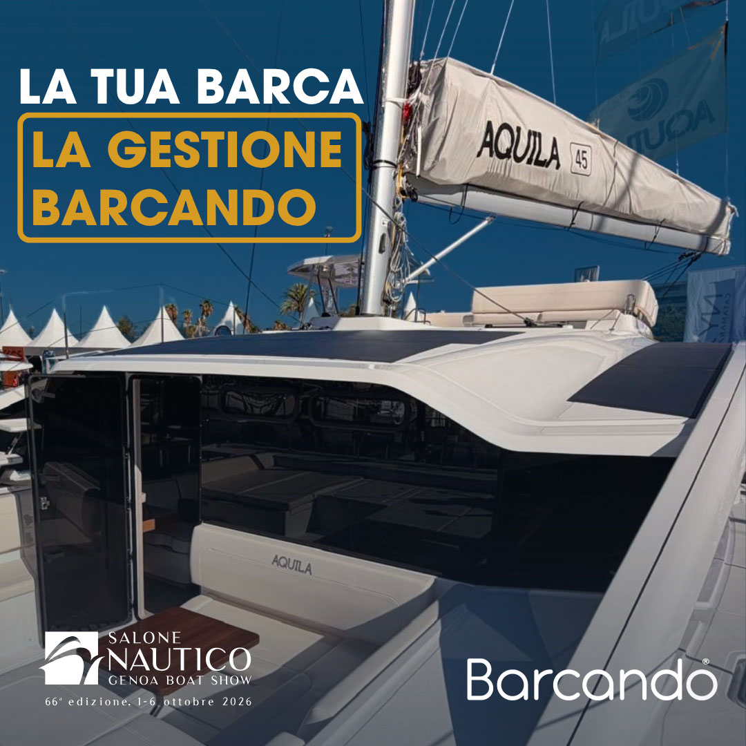 Aquila 45 Sail: Barcando lancia a Genova il programma di gestione per il nuovo catamarano a vela