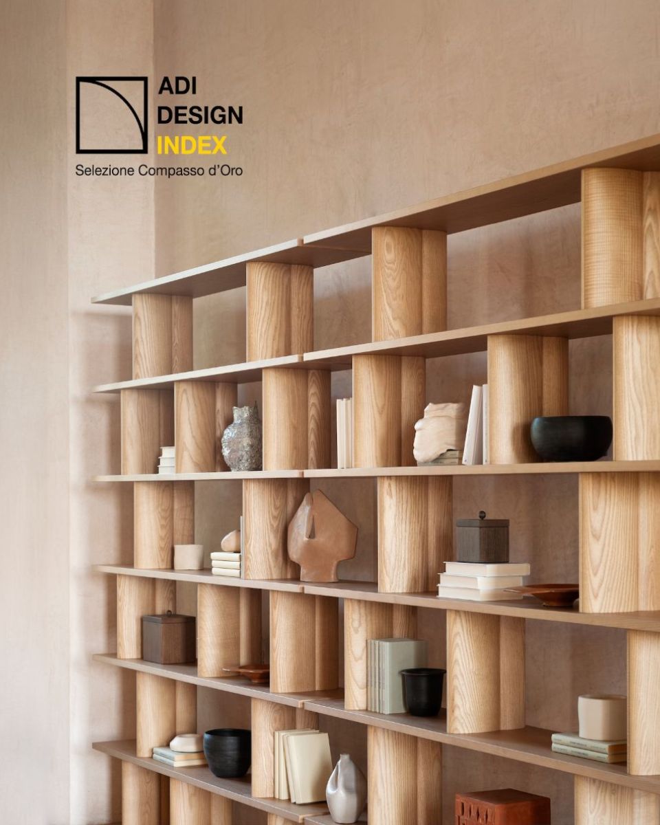 La libreria Pages di Potocco selezionata per l’ADI Design Index 2026