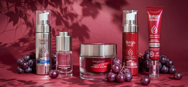 Bottega Verde Toscana presenta la rinnovata linea anti-age Linfa Di Vite