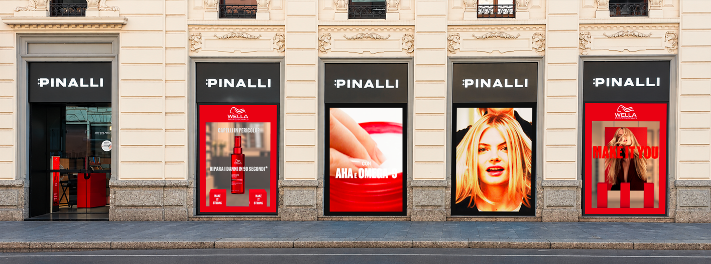 Wella Professionals e Pinalli: a Milano un'esperienza immersiva con "Make It You! Red Obsession!" — Foto: ufficio stampa On Point PR