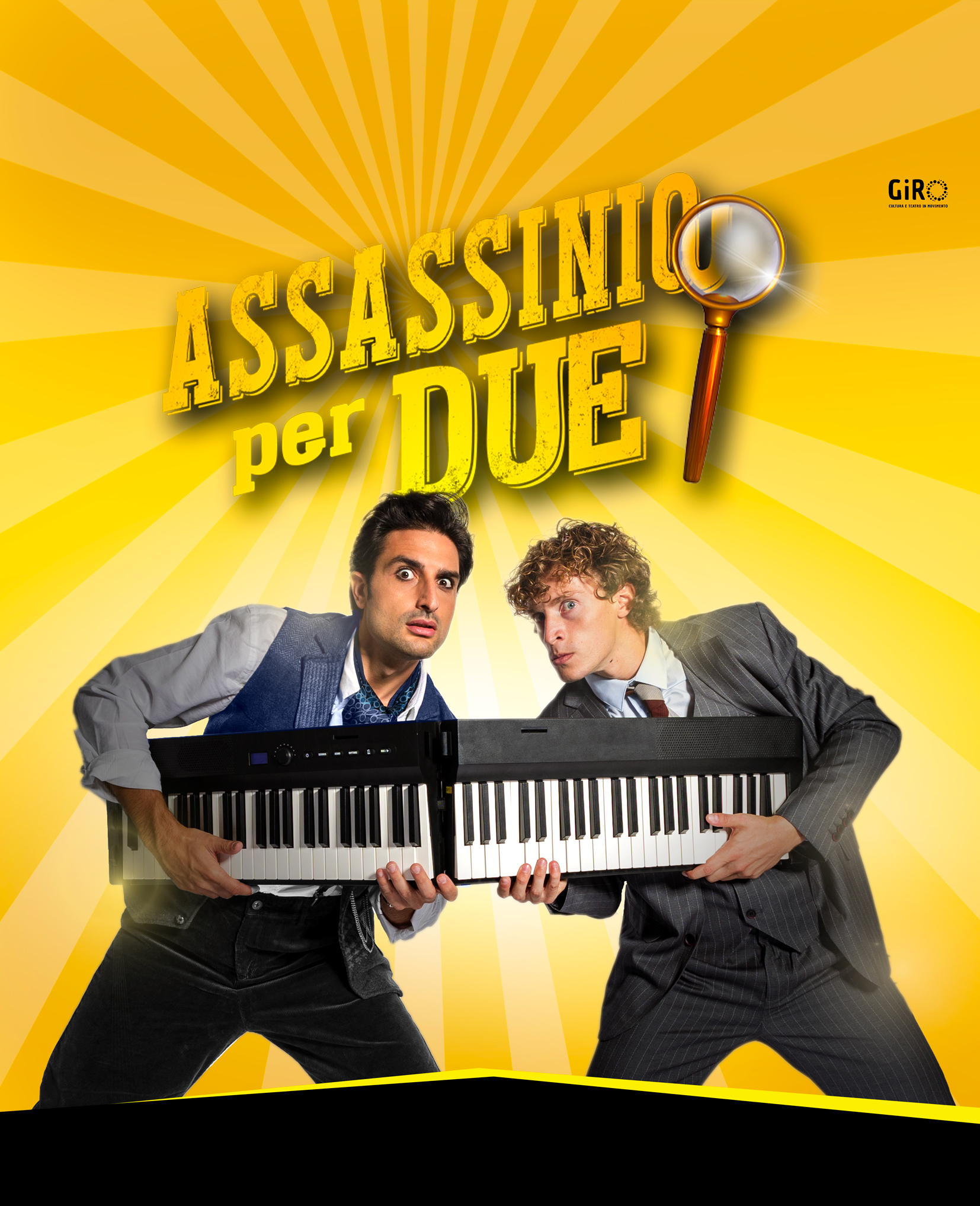 Al Teatro San Babila il debutto italiano del musical-giallo Assassinio per due — Foto: ufficio stampa Ufficio Stampa Teatro San Babila