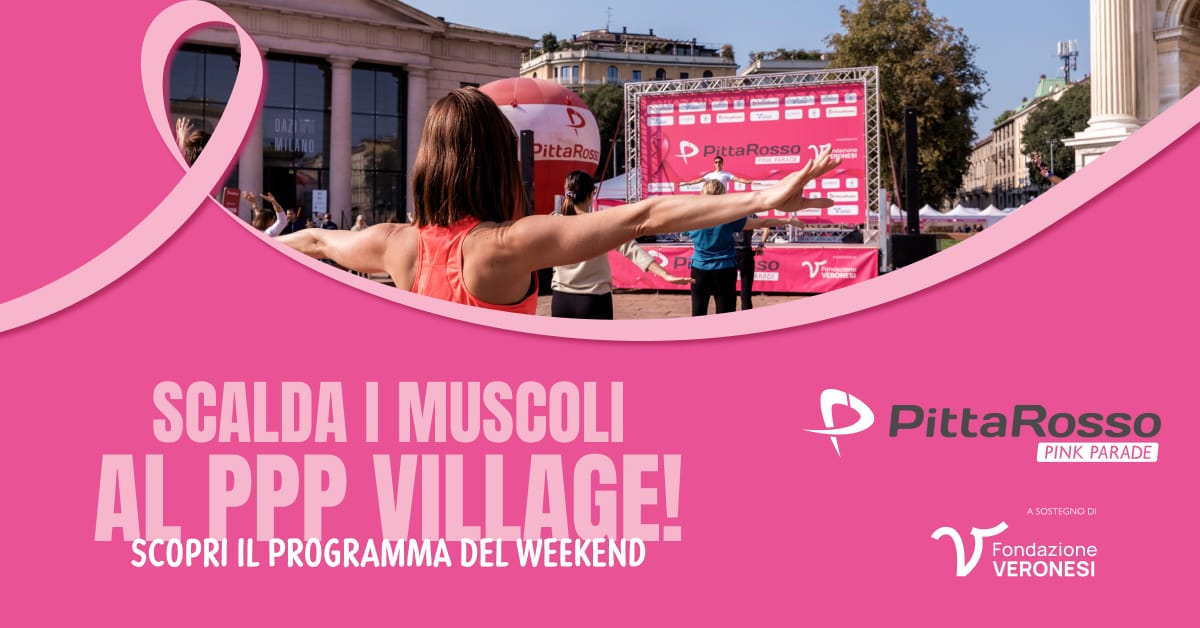 PittaRosso Pink Parade 2026: il weekend milanese dedicato a prevenzione e solidarietà in rosa — Foto: ufficio stampa Meridian Communications Srl