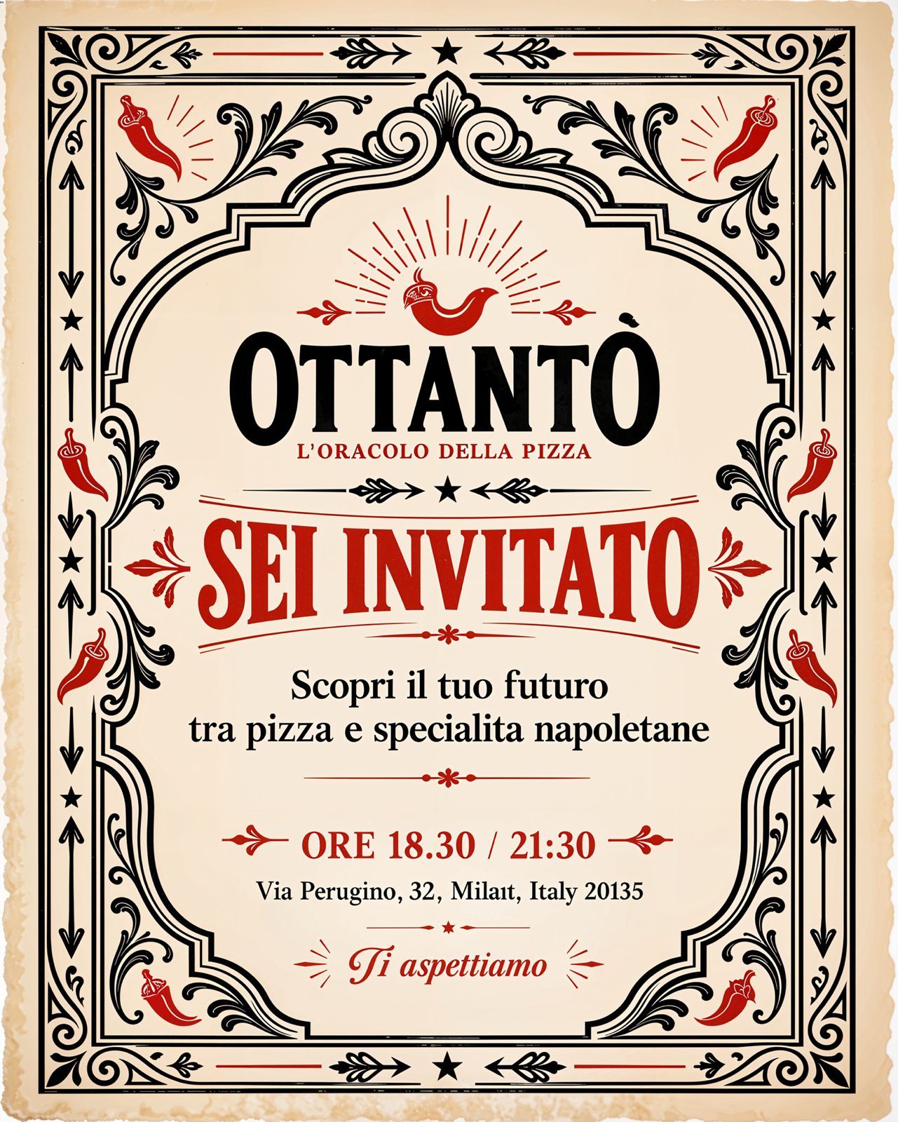 Ottantò inaugura a Milano: serata dedicata alla pizza e alle specialità napoletane