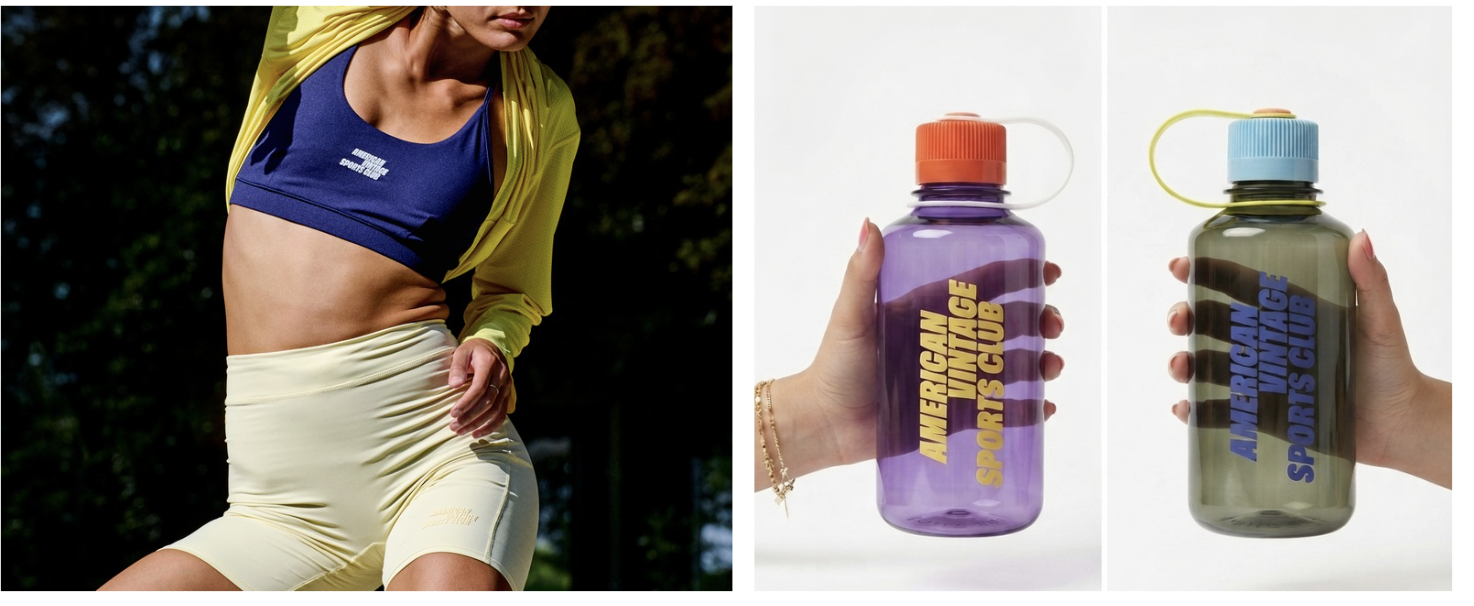 American Vintage e Nalgene lanciano il secondo drop di American Vintage Sports Club — Foto: ufficio stampa AFF Comunicazione