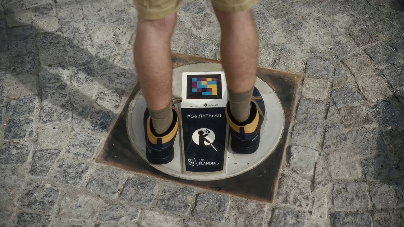 Le Fiandre inaugurano Selfie For All: i primi selfie spot accessibili per non vedenti e ipovedenti