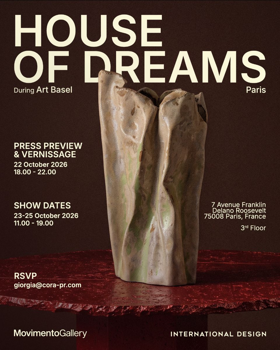 Movimento Gallery presenta House of Dreams a Parigi in occasione di Art Basel Paris