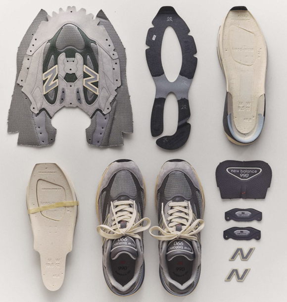 New Balance lancia la Made in USA 990v7: un’evoluzione di qualità e stile — Foto: ufficio stampa Probeat Agency