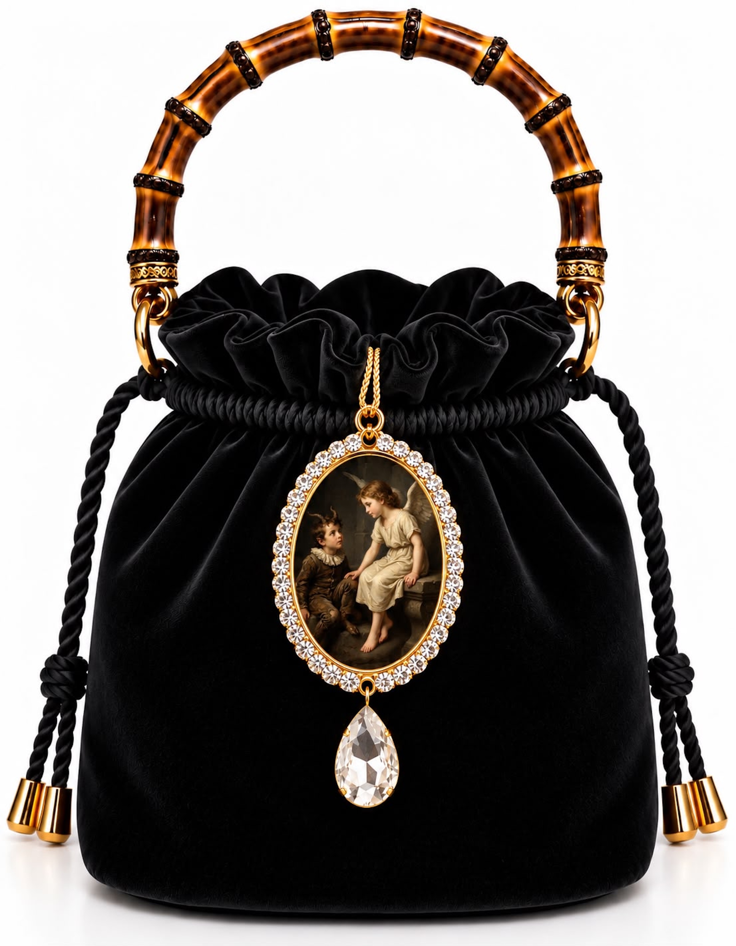 TittiBi Accessory presenta la capsule 'Angelo & Demone' in chiave dark poetico per Halloween — Foto: ufficio stampa Claudio Leoni Public Relations
