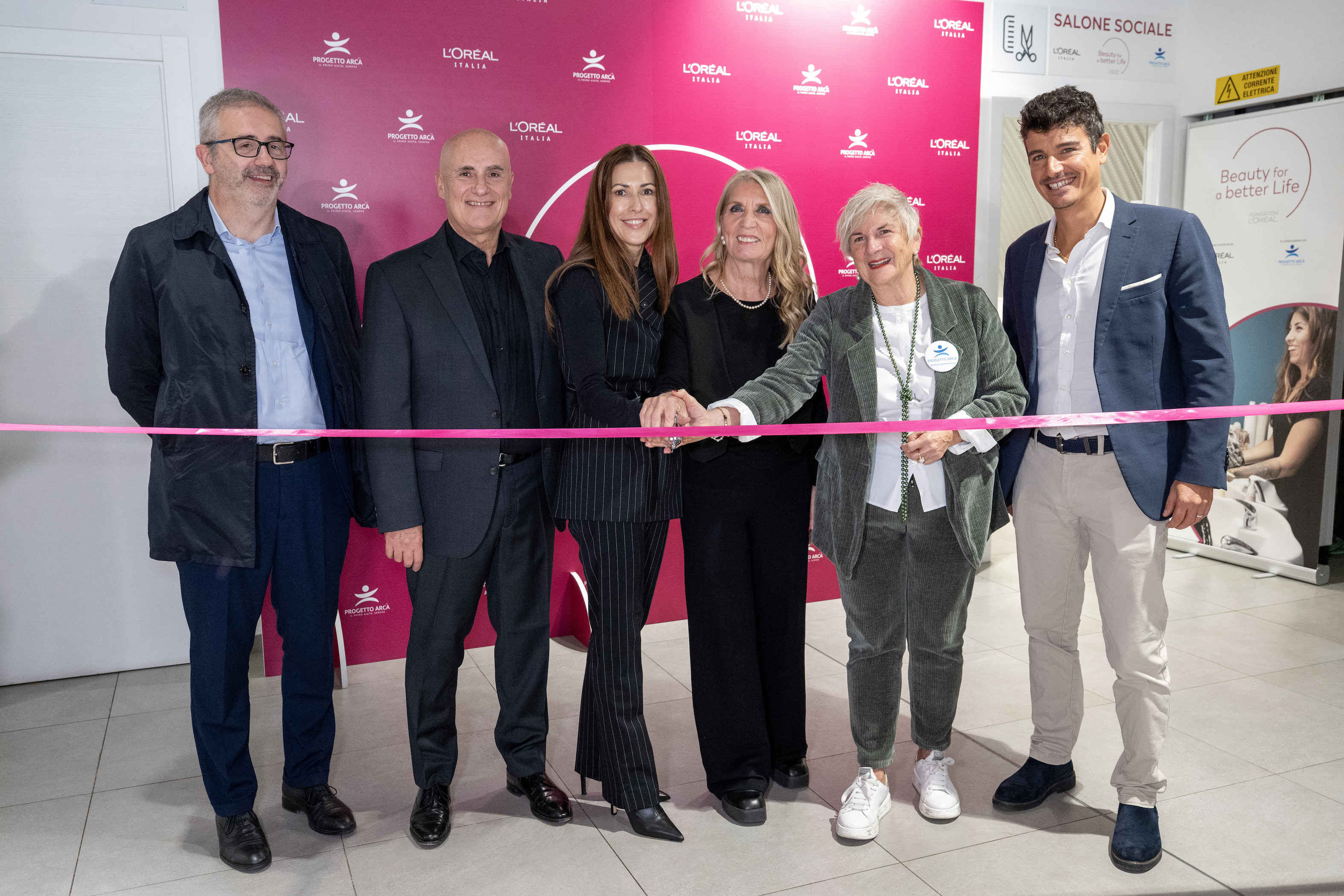 L'Oréal inaugura a Milano il secondo Salone Sociale «Beauty for a Better Life» per donne vulnerabili — Foto: ufficio stampa Ufficio stampa L'Oréal