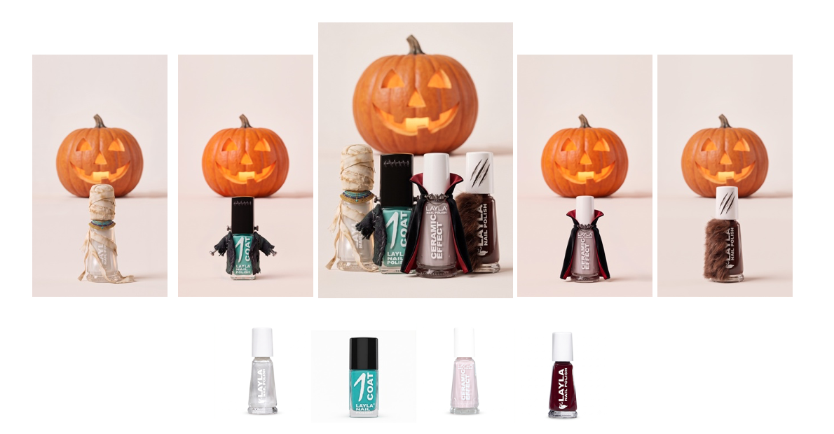 Layla Cosmetics propone 'Paint Your Halloween Attitude' con smalti fai-da-te per un hand look creativo a Halloween