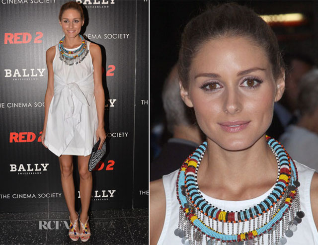 Olivia Palermo alla proiezione di Red 2 a New York