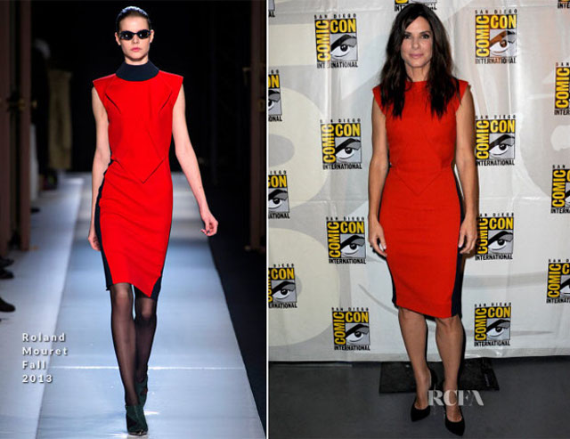 Look di Sandra Bullock al Comic Con 2013