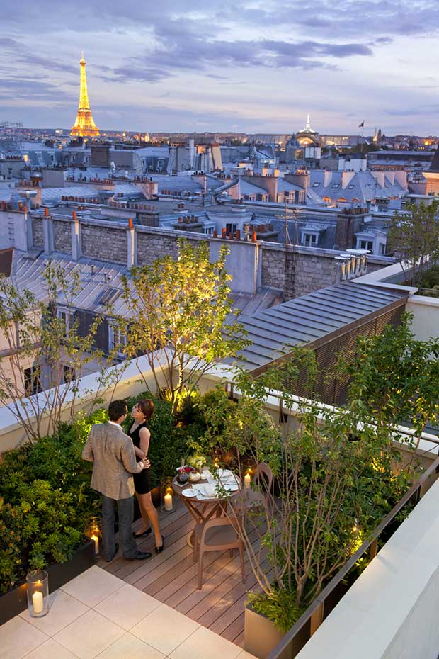 Mandarin-Oriental,-Paris---Panoramic-Suite,-terrace