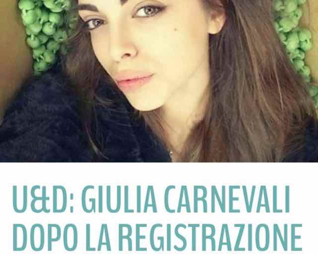 giulia carnevali uomini e donne