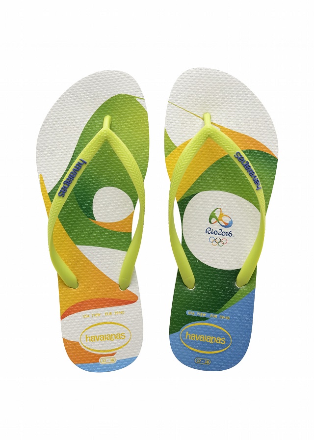 Il Comitato olimpico di Rio 2016 e Havaianas presentano una nuova collezione di sandali