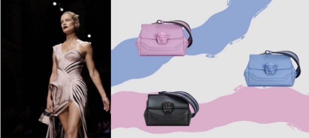 Atelier Versace borse e haute couture 2017 con tante star