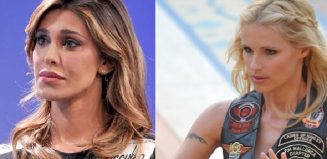 Belen Rodriguez a Striscia la Notizia con Michelle Hunziker. Lei non la vuole?