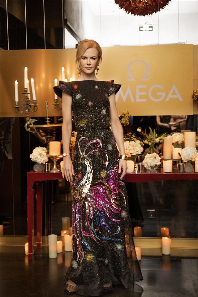 Nicole Kidman ospite nello store OMEGA all'Oriental Plaza in Cina