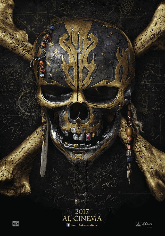 Johnny Depp è ancora una volta Capitan Jack Sparrow in Pirati dei Caraibi - La vendetta di Salazar.