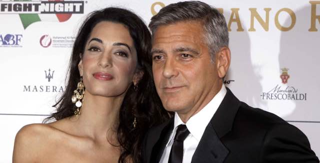 Amal Alamuddin ha partorito sono nati i gemelli figli di George Clooney