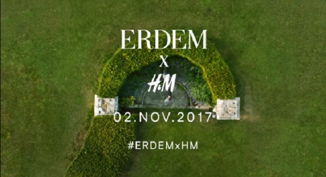 H&M annuncia la sua collaborazione con Erdem per una nuova collezione