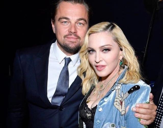 Madonna con Leonardo di Caprio per la salute della terra