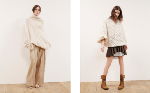 Il trand dell'inverno con i maxi pull di Mes Demoiselles