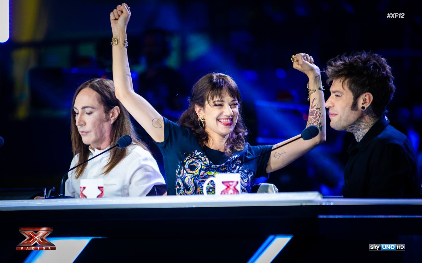 X Factor 6 settembre 2018 Asia Argento c'è o non c'è? Chi la sostituisce?