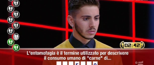 Nicolò Scalfi campione di Caduta Libera vince anche l'ultima puntata