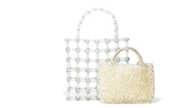 La borsa da donna di tendenza con i cristalli Swarovski