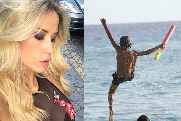 Elena Santarelli e la malattia del figlio a Domenica In l'intervista