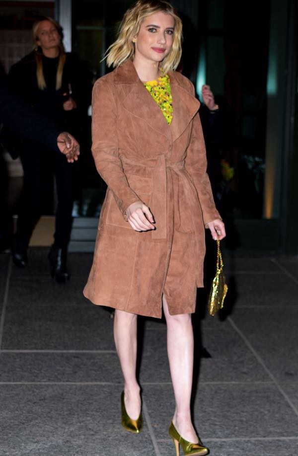 Emma Roberts stilosa per le strade di New York