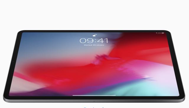 iPad Pro a tutto schermo con Face ID e senza tasto home. Prezzo