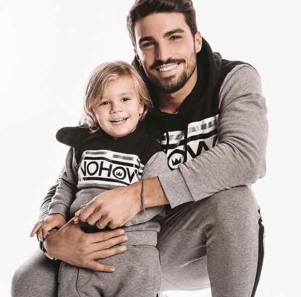 Mariano Di Vaio, nasce la prima linea di tute per bambini