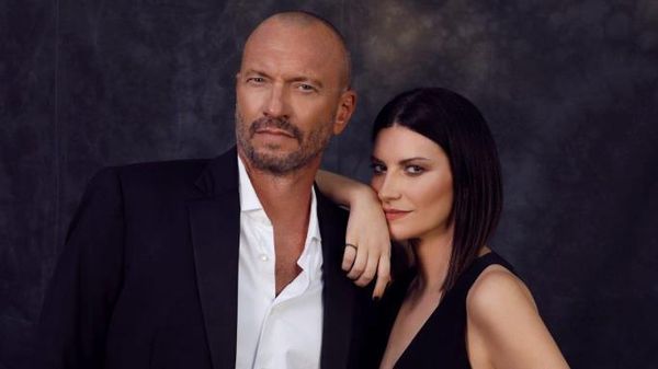 Alessia Marcuzzi intervista Laura Pausini e Biagio Antonacci a Le Iene