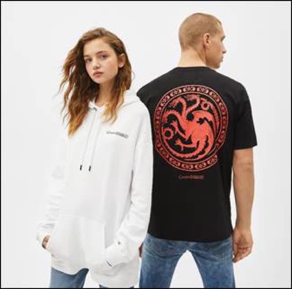 Felpa game of best sale thrones bershka