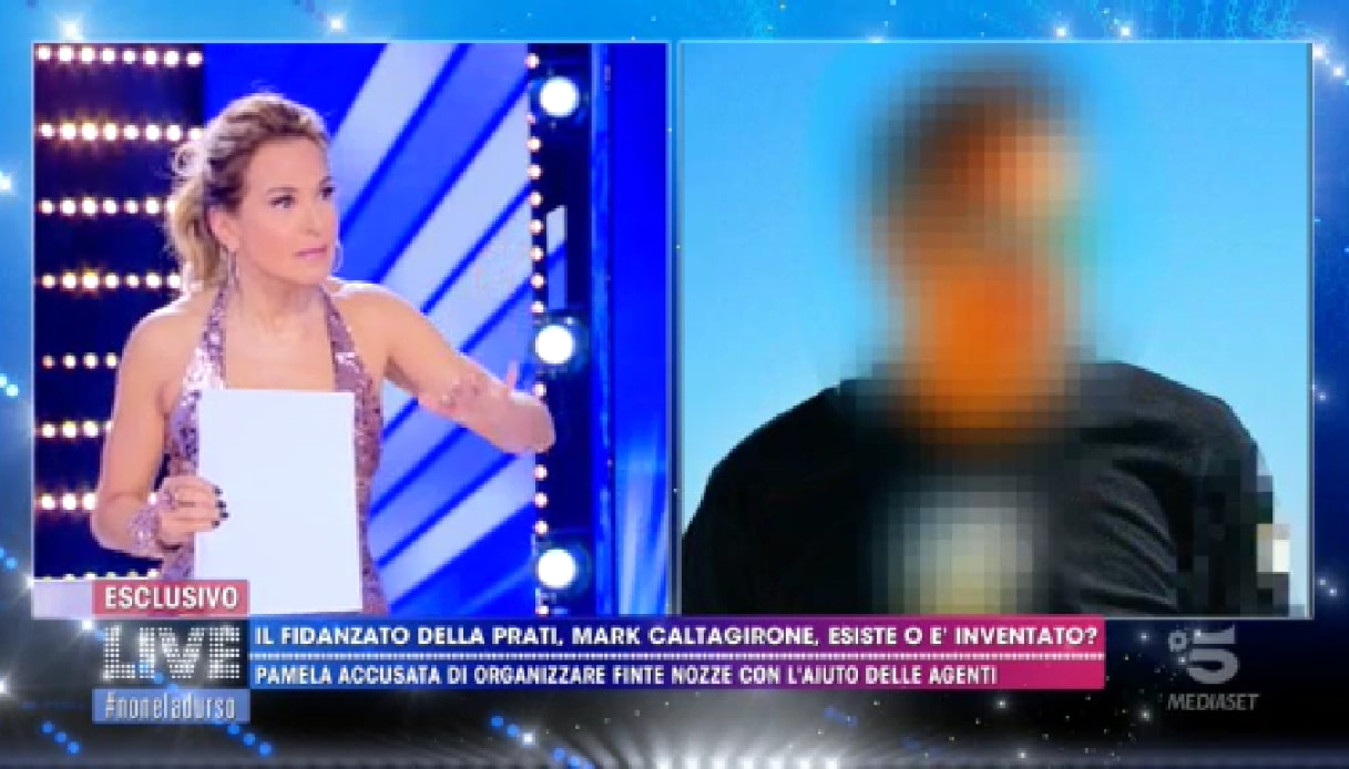 Non è la D'Urso arriva Marco Caltagirone per parlare del matrimonio con Pamela Prati